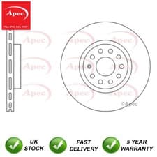 Image of Brake Disc Front Apec Fits VW Audi Skoda Seat 5Q0615301F