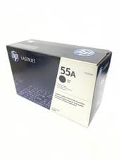 Image of NEW HP 55A Black LaserJet Toner Cartridge CE255A Genuine Factory Sealed Original