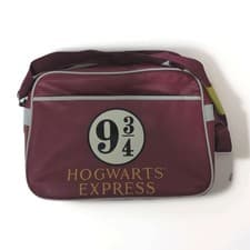 Image of Harry Potter Retro Messenger Bag Platform 9 3/4 Hogwarts Express Red BNWT Gift