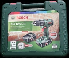 Image of Bosch PSB 18 Li-2 Cordless Hammer Drill (2 Battery Packs)