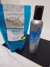 Image of Bondi Sands self tanning foam & Body Scrub Coconut and Sea Salt