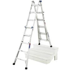 Image of Werner Telescopic Combi Ladder | 4-in-1 Multi-Use | 2.9m to 5.8m I EN131