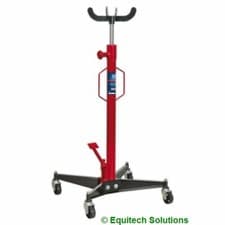 Image of Sealey 300ETJ Vertical Transmission Gearbox Jack 300Kg 0.3 Tonne Capacity