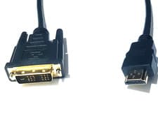 Image of LOT - 6x adaptors - C2G HDMI to DVI-D, 1M & 0.5M