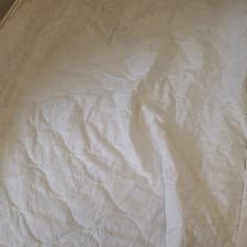 Image of Dorma Bedspread double/kingsize beige cream jackquard embroidered new