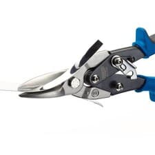 Image of 250mm Soft Grip Compound Aaction Tinman's (Aviation) Shears Snips Snip Cutting