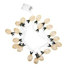 Image of Indoor String Light Pineapple Adornments Pineapples Tropical Lighting