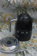 Image of Smeg KLF03BLUK 50's Retro Style Cordless Kettle 1.7L - Black