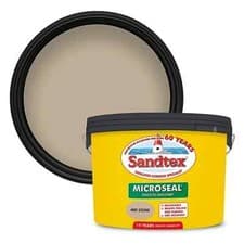 Image of Sandtex Mid Stone Smooth Masonry Paint 10L