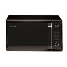 Image of Sharp R664KM Black Microwave with grill