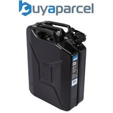 Image of Draper 07257 Steel Fuel Can, 20L, Black