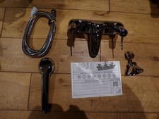 Image of Bristan Lever Chrome Bath Shower Mixer with Lever Valves VAL2 BSM C CD - New