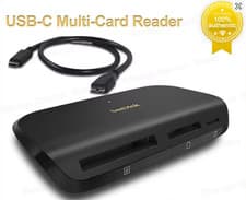 Image of New SanDisk ImageMate PRO USB-C Multi-Card Reader/Writer SDDR-A631-GNGNN