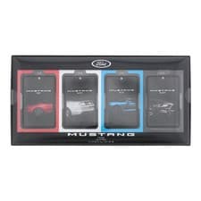 Image of Ford Mustang Eau de Toilette 20ml x 4 Red, White, Blue + Black Pocketspray