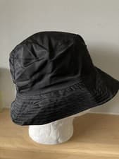 Image of Black Accessorize Bucket Hat. Water Resistant.One Size.New without tags