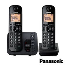 Image of Panasonic TGC222 Digital Cordless Twin Phone with LCD Display Answer Machine