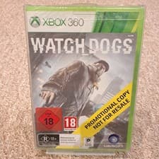 Image of Watch Dogs Promotional Copy Xbox 360 Video Game PAL Hacking Action New Sealed