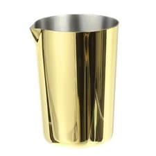 Image of Stainless Steel Cocktail Mixing Glass, 17oz/500ml Cocktail Mixing Cups, Gold