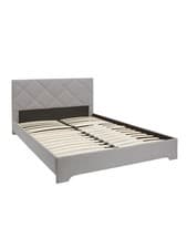 Image of Luca King Bed Frame Light Grey Elegant and Comfortable Bedroom Furniture