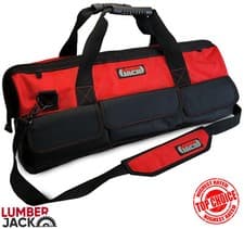 Image of Lumberjack 24" Heavy Duty Power Tool Bag Portable Carry Case 600mm