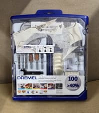 Image of NEW!!! Dremel 723-100 Piece Multipurpose Accessory Kit for Multi Tools FREEPOST