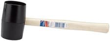 Image of Draper 78615 Rubber Mallet With Hardwood Shaft (800G - 32oz)