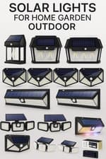 Image of Outdoor LED Solar Security Light PIR Motion Sensor Wall Lamp Waterproof