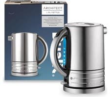 Image of DUALIT Architect 72905 Jug Kettle - Stainless Steel & Black