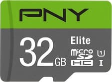 Image of PNY Elite microSDHC card 32GB Class 10 UHS-I U1 100MB/s