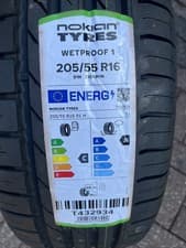 Image of Nokian 205/55/R16 91H. Wetproof 1 Tyre. DOT 1324. New. Free P&P
