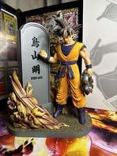 Image of Dragon Ball Z Ultra Instinct Goku Tribute To Akira Toriyama Figure Statue