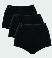 Image of Sloggi 24/7 Cotton Maxi Briefs 10167190 Womens Knickers Multipack 3 Pack