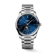 Image of Longines Master Collection Automatic Moonphase 40mm Blue Dial Watch L29094926