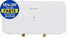 Image of Redring Powerstream 12kW Instantaneous Water Heater IPX4 Rated Compact 45793202
