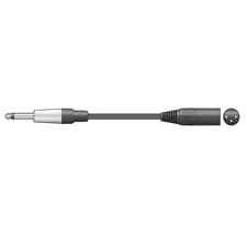 Image of Chord Electronics 190.049UK audio cable 3 m 6.35mm TRS XLR Black
