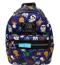 Image of Disney Star Wars Chibi Loungefly Backpack Purse