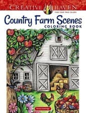 Image of Teresa Goodridg Creative Haven Country Farm Scenes Color (Paperback) (US IMPORT)