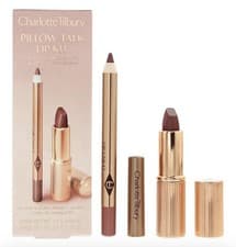 Image of Charlotte Tilbury - Pillow Talk Lip Kit 2 Piece Gift Set