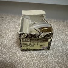 Image of Union Cylinder Rim Night Latch J1028 EB PL 2K Brand New