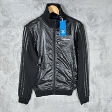 Image of Adidas Beckenbauer Men's Track Jacket XS Black Full Zip BNWT