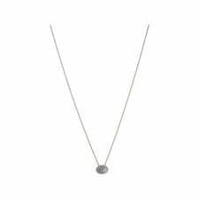 Image of LINKS OF LONDON Diamond Essentials Sterling Silver Concave Necklace RRP700