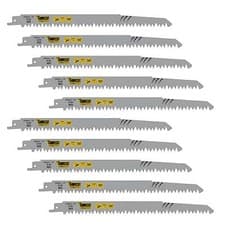 Image of 10 x SabreCut 240mm Reciprocating Wood Sabre Saw Blades R1021L for  Bosch,Makita