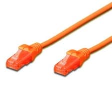 Image of 0.5M CAT.6 UTP PATCH CABLE - ORANGE