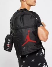 Image of Air Jordan Nike Backpack UNISEX black 100% authentic bundle 2 pencil case NEW