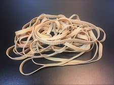 Image of Rubber Elastic Bands EXTRA LARGE No.69 150mm x 6mm Thick Strong Size 69