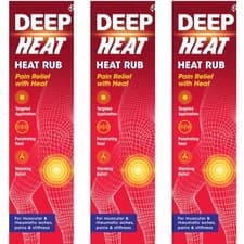 Image of Deep Heat, Fast Relief Rub 100g {Pack 3}