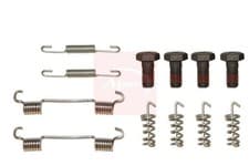 Image of Parking Brake Shoes Accessory Kit Rear KIT619 Fits Chrysler Mercedes-Benz APEC