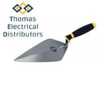 Image of CK T529510 Brick Trowel Broad Heel Carbon Steel Soft Grip 250mm