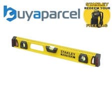 Image of Stanley STA143553 1-43-553 FatMax I Beam Level 3 Vial 60cm Spirit Level