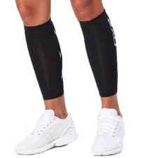 Image of 2XU Compression Unisex Calf Guards - Black/Black